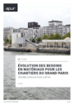 Évolution des besoins en matériaux pour les chantiers du Grand Paris