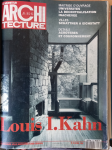 Le Moniteur architecture, 30 - Avril 1992 - Louis I. Kahn