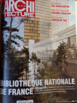 Le Moniteur architecture, 60 - Avril 1995 - Bibliothèque nationale de France