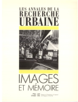 Annales de la recherche urbaine (Les), 42 - Juin 1989 - Images et mémoires
