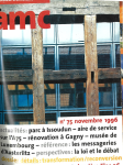 AMC Le Moniteur architecture, 75 - Novembre 1996 - Transformation/reconversion
