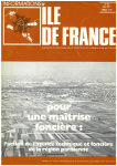 Informations d'Île-de-France, 26 - Mai 1977 - Pour une maîtrise foncière