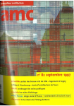 AMC Le Moniteur architecture, 82 - Septembre 1997 - Aménager les voies publiques