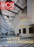 Le Moniteur architecture, 58 - Janvier 1995 - La Cité de la musique