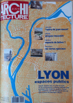 Le Moniteur architecture, 44 - Septembre 1993 - Lyon, espaces publics