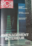 Le Moniteur architecture, 13 - Juillet - août 1990 - Aménagement intérieur