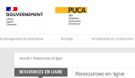 Ressources en ligne du PUCA