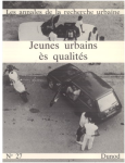 Annales de la recherche urbaine (Les), 27 - Juillet 1985 - Jeunes urbains ès qualités