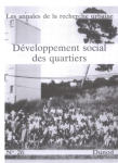 Annales de la recherche urbaine (Les), 26 - Avril 1985 - Développement social des quartiers