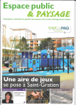 Espace public & paysage, 217-218 - Mai - juin 2021 - Une aire de jeux se pose à Saint-Gratien
