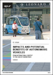 Impacts and potential benefits of autonomous vehicles