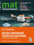 Mat environnement, 105 - Septembre 2021 - Pollutec : les dernières solutions pour l'environnement