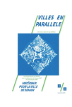 Villes en parallèle, 49/50 - 2020 - Matériaux pour la ville de demain