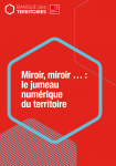 Miroir, miroir... : le jumeau numérique du territoire