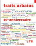 Traits urbains, 78 - Novembre 2015 - 10e anniversaire