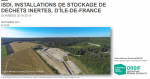 ISDI, installations de stockage de déchets inertes, d’Île-de-France