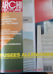 Le Moniteur architecture, 25 - Octobre 1991 - Musées Allemands