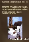 Petites et grandes villes du Bassin méditerranéen