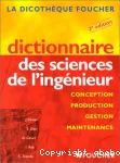 Dictionnaire des sciences de l'ingénieur