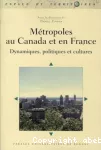 Métropoles au Canada et en France