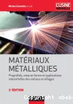 Matériaux métalliques : propriétés, mise en forme et applications industrielles des métaux et alliages