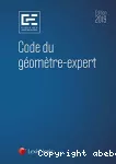 Code du géomètre-expert 2019