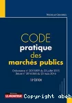 Code pratique des marchés publics