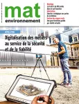 Mat environnement, 96 - Février-mars 2020 - Digitalisation des métiers au service de la sécurité et de la fiabilité