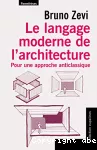 Le langage moderne de l'architecture