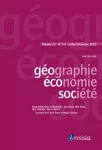 Géographie, économie, société, Vol. 22 - N°3-4 - Juillet-décembre 2020 - Intermédiation territoriale 