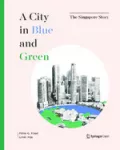 A city in blue and green