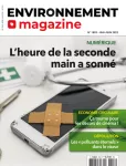 Environnement magazine, 1803 - Mai - juin 2023 - L'heure de la seconde main a sonné