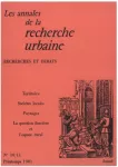 Annales de la recherche urbaine (Les), 10-11 - Printemps 1981 - Territoire. Sociétés locales. Paysages. La question foncière et l'espace rurale.