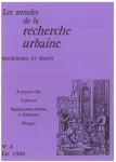 Annales de la recherche urbaine (Les), 8 - Eté 1980
