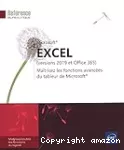 Microsoft® Excel : versions 2019 et office 365