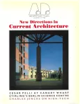 AD Architectural design, Vol 58 - N°11/12 - Novembre - décembre 1988 - New direction in Current Architecture