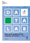 Bilan de la qualité de l'air en France en 2023