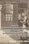 L'invention de l'éclairage public en France