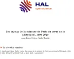 Les enjeux de la ceinture de Paris au cœur de la Métropole, 1990-2020