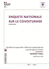 Enquête nationale sur le covoiturage
