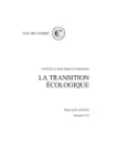 La transition écologique