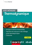 Aide mémoire de thermodynamique
