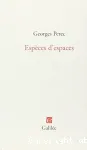 Espèces d'espaces