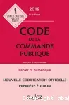 Code de la commande publique