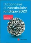 Dictionnaire du vocabulaire juridique 2020