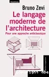 Le langage moderne de l'architecture