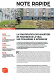 La renaturation des quartiers en politique de la ville, une dynamique à intensifier