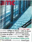 AMC Le Moniteur architecture, 71 - Mai 1996 - Grand Lyon, la politique de développement social urbain