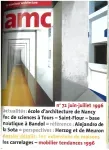 AMC Le Moniteur architecture, 72 - Juin - juillet 1996 - Extensions de maisons