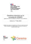 Questions-réponses sur la compétence GEMAPI (gestion des milieux aquatiques et prévention des inondations)